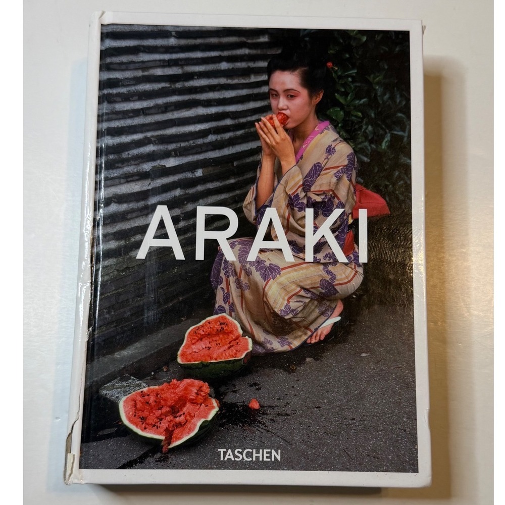 Taschen Araki Photography Book Hardcover 40th Anniversary Ed Art Book
